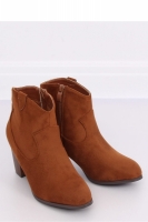 Botine cu toc model 135828 Inello maro