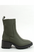 Botine toc mic Model 157796 Inello verde