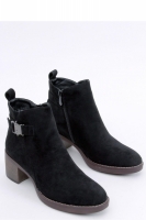 Botine cu toc model 170306 Inello negru