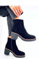 Botine cu toc model 201372 Inello negru