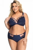 Chiloti marimi mari Model 152367 Gorsenia Lingerie Bleumarin