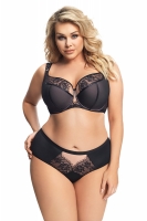 Chiloti model 158876 Gorsenia Lingerie negru