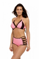 Costum de baie din doua piese model 128614 Marko roz