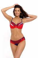 Costum de baie din doua piese model 129757 Marko rosu