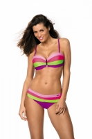 Costum de baie din doua piese model 56733 Marko roz