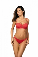 Costum de baie din doua piese model 80149 Marko portocaliu