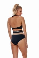 Costum de baie tanga model 177857 Lupo Line negru