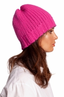 Czapka Model BK100 Pink - BE Knit roz