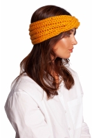 Opaska Model BK096 Honey - BE Knit galben