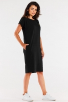 Rochie de zi model 181255 Infinite You negru