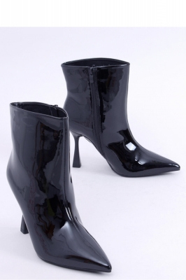 Botine cu toc model 172590 Inello negru