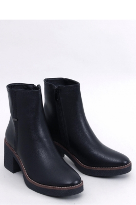 Botine cu toc model 187386 Inello negru