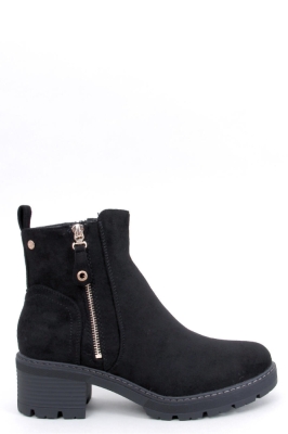 Botine cu toc model 201371 Inello negru