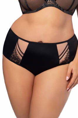 Chiloti model 128809 Gorsenia Lingerie negru