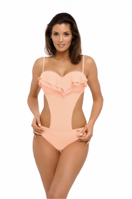 Costum de baie din doua piese model 128596 Marko roz