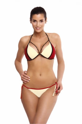 Costum de baie din doua piese model 128977 Marko bej