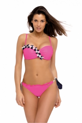 Costum de baie din doua piese model 129269 Marko roz