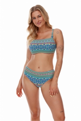 Costum de baie tanga model 180023 Lupo Line multicolor