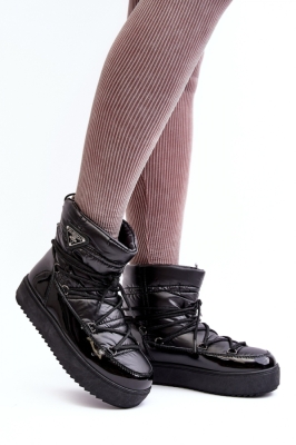 Moon boots model 189414 Step in style negru