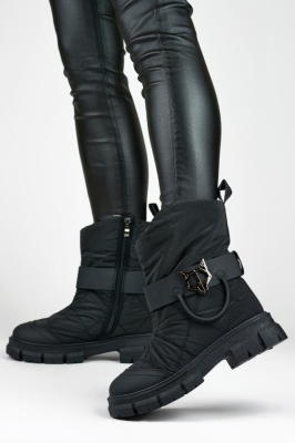 Moon boots model 191284 PRIMO negru