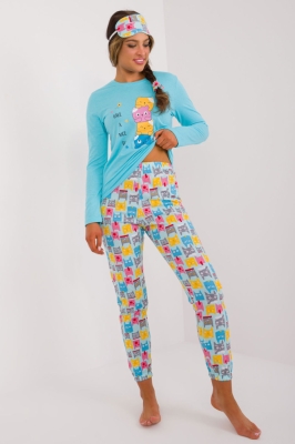 Pijama model 198657 Factory Price albastru