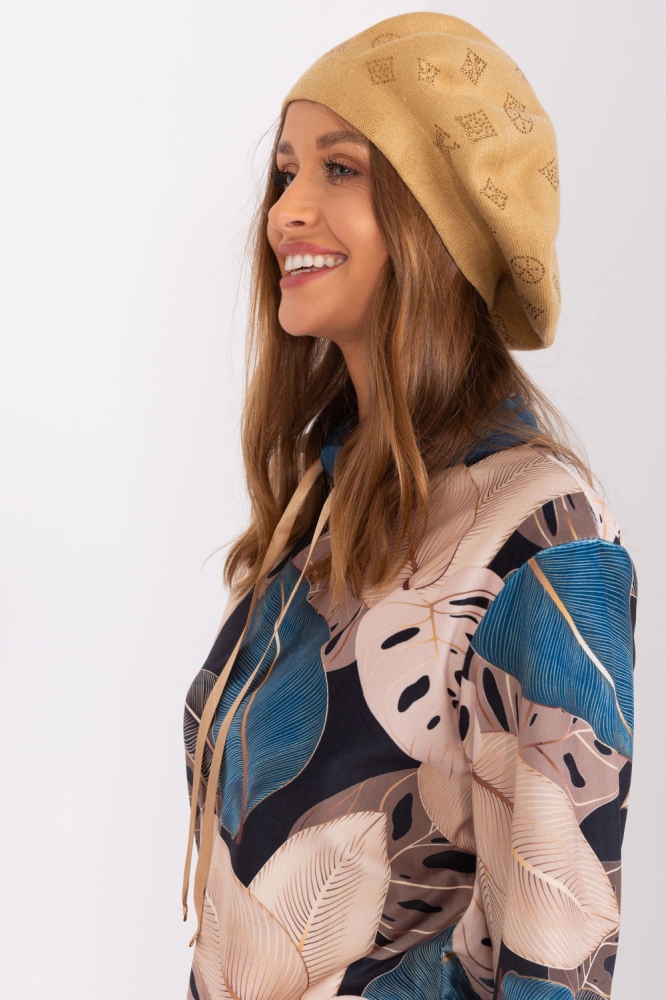 Beret Model AT-CZ-2318.26 Camel - AT maro