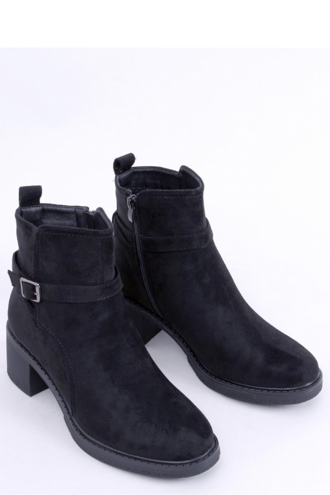 Botine cu toc model 172280 Inello negru