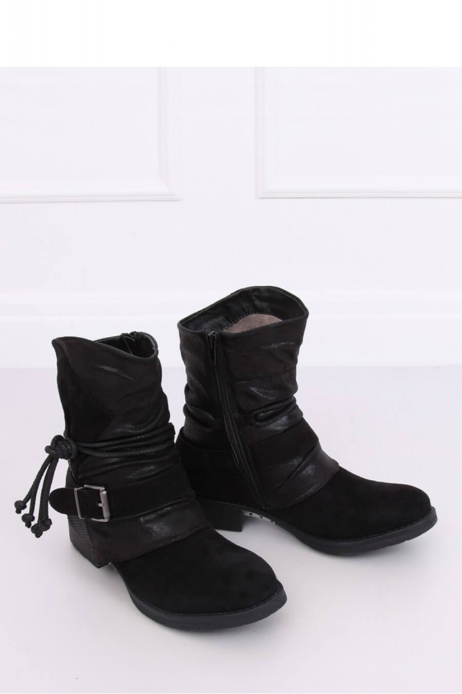 Botine model 134701 Inello negru