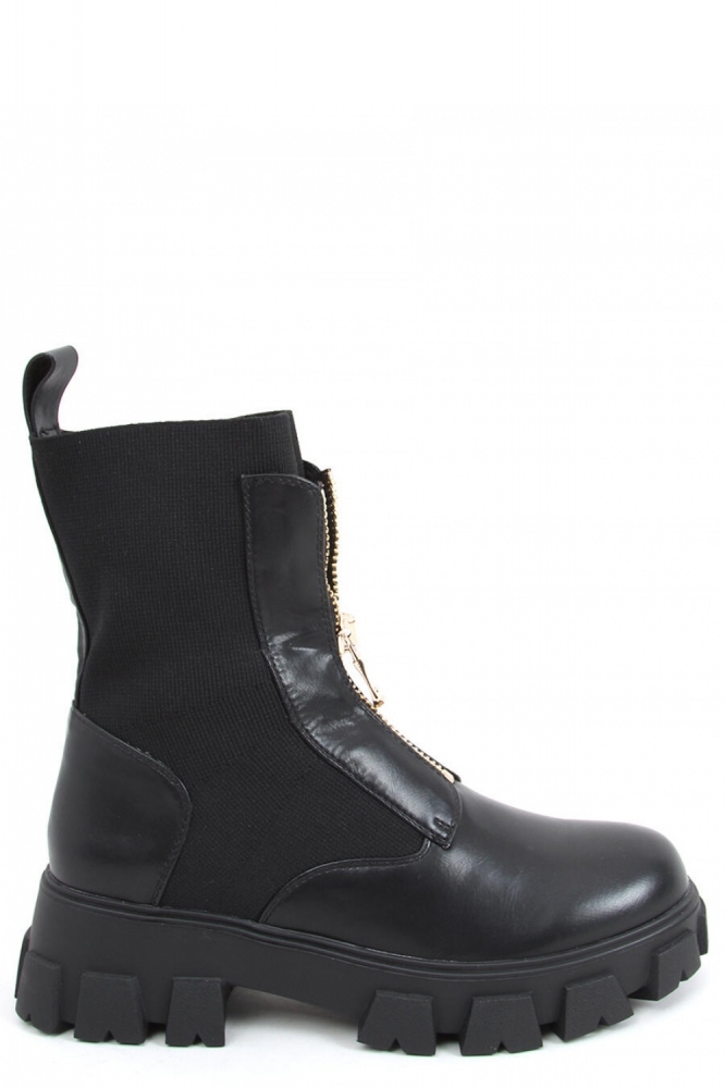 Botine model 161422 Inello negru