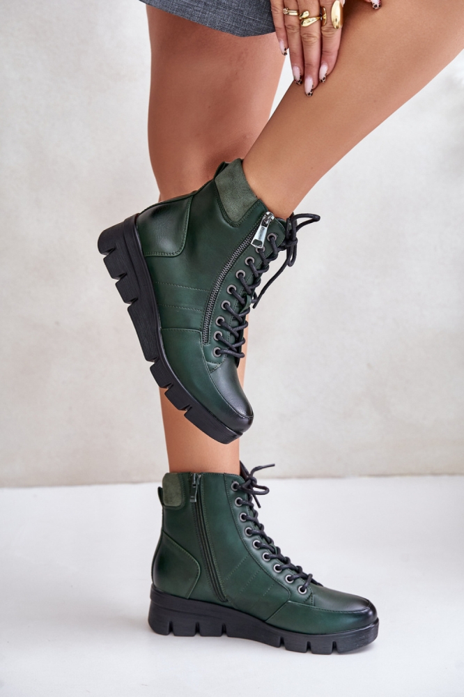 Botine model 201164 Step in style verde