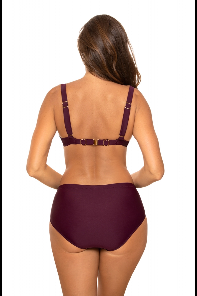 Costum de baie din doua piese model 165432 Marko violet