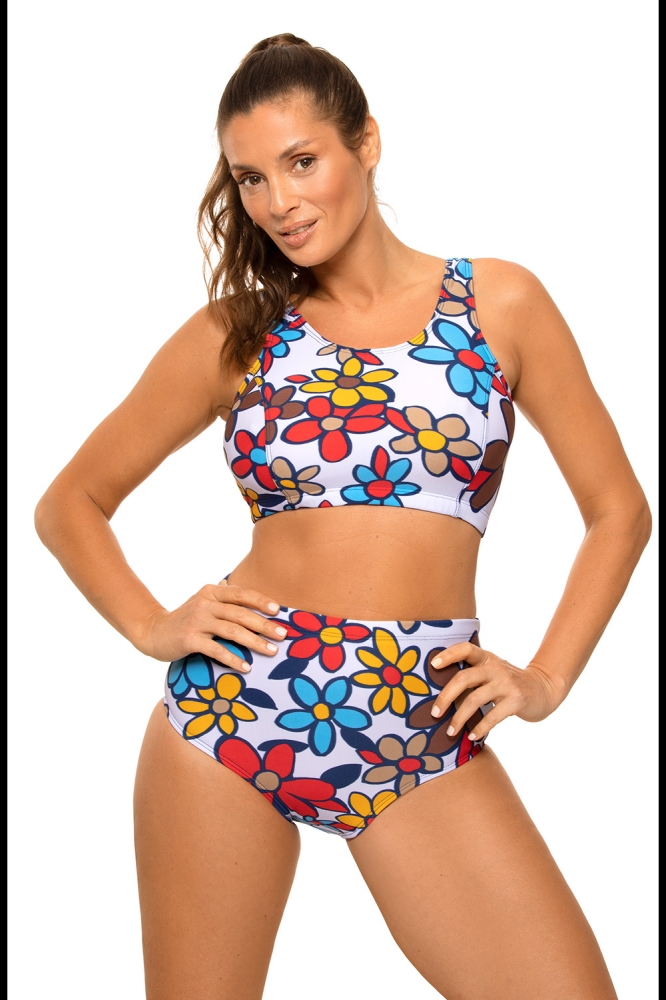 Costum de baie din doua piese model 165742 Marko multicolor