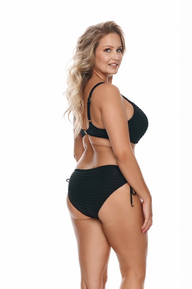 Costum de baie tanga model 163850 Lupo Line negru