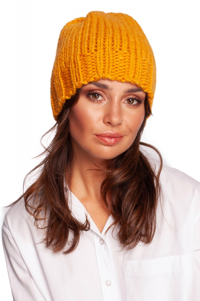 Czapka Model BK100 Honey - BE Knit galben