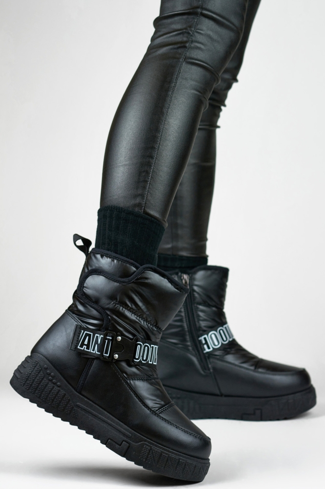 Moon boots model 191276 PRIMO negru