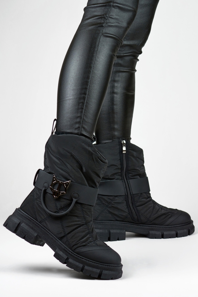 Moon boots model 191284 PRIMO negru