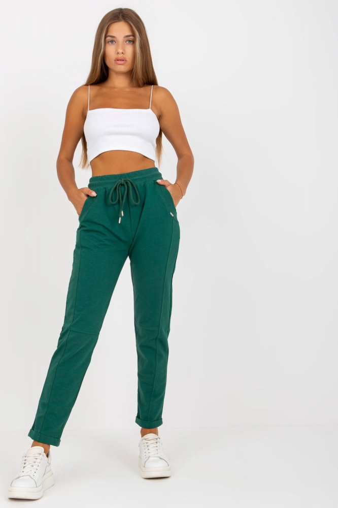 Pantaloni de trening model 169082 Relevance verde