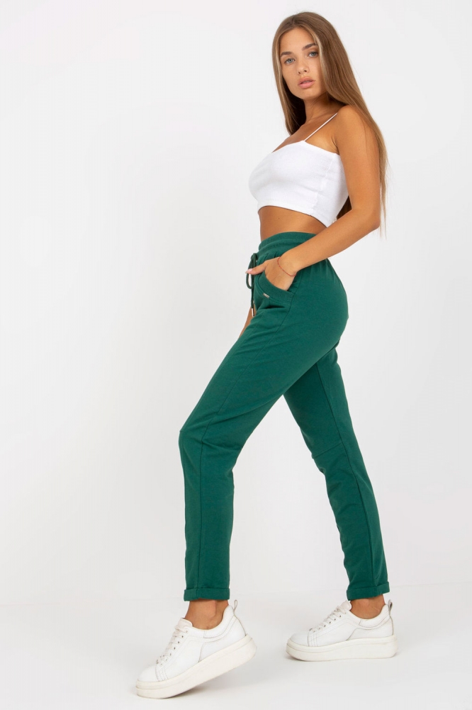 Pantaloni de trening model 169082 Relevance verde