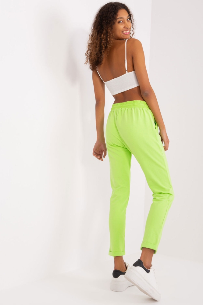 Pantaloni de trening model 191222 Relevance verde