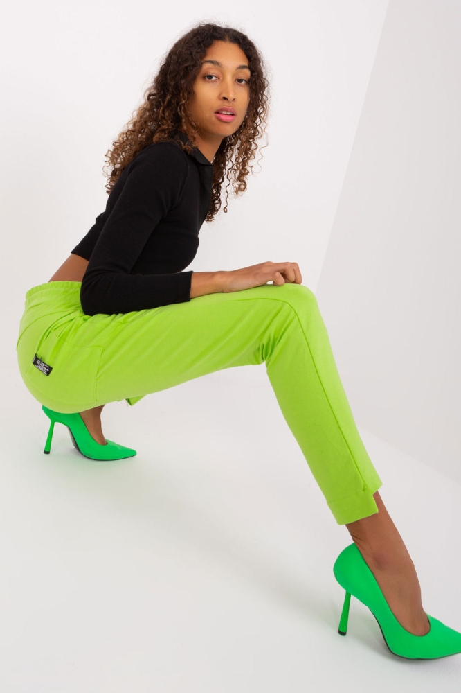 Pantaloni de trening model 191228 Relevance verde