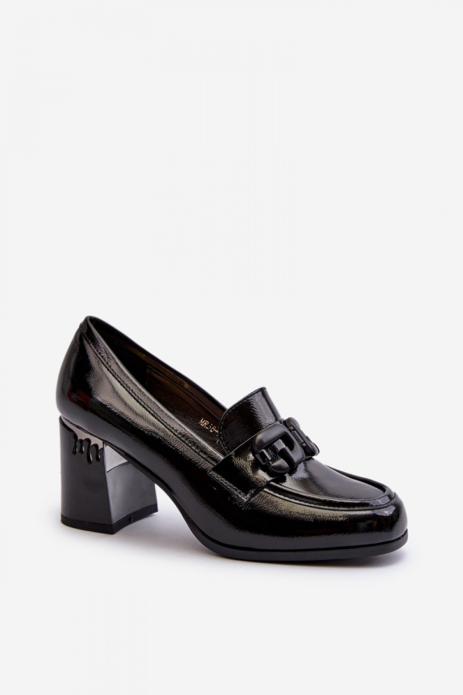 Pantofi cu toc model 195396 Step in style negru