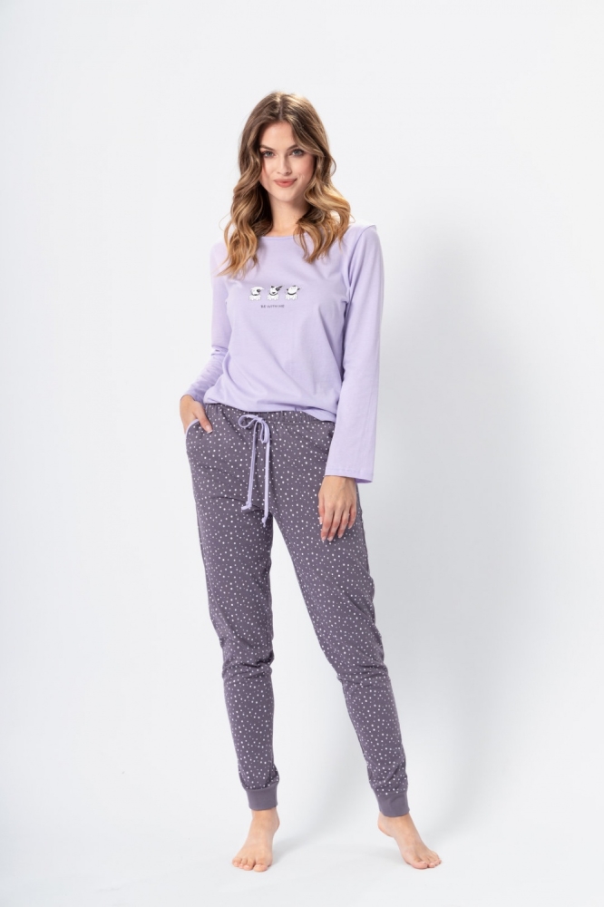 Pijama model 188549 M-Max violet